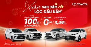 Toyota Hưng Yên triển khai Ưu đãi hấp dẫn cho Khách hàng trong Tháng 1/2026